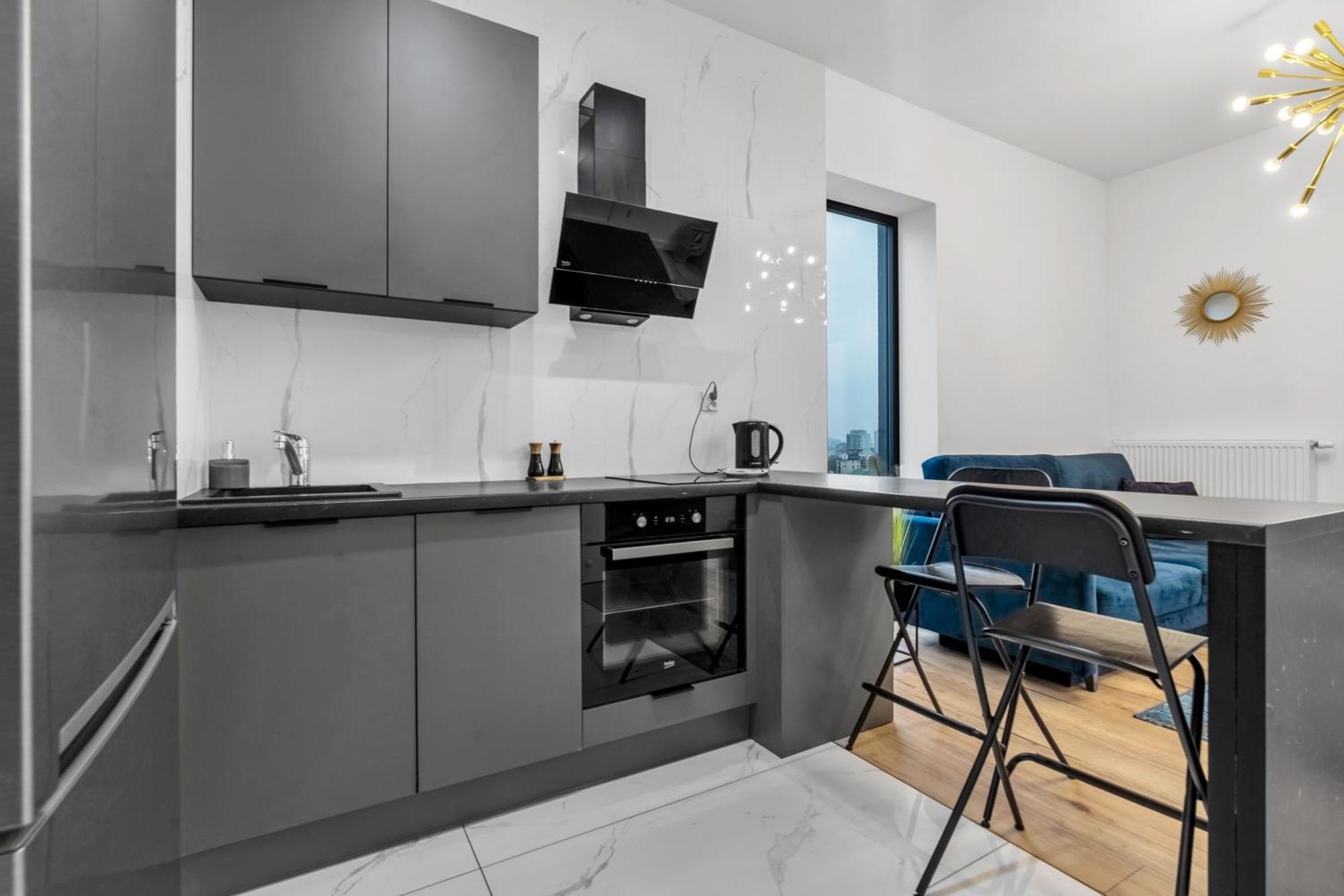 Warsaw Business Apartments - Air Conditioning, 10Th Floor, City View, Balcony - By Rentujemy Ngoại thất bức ảnh