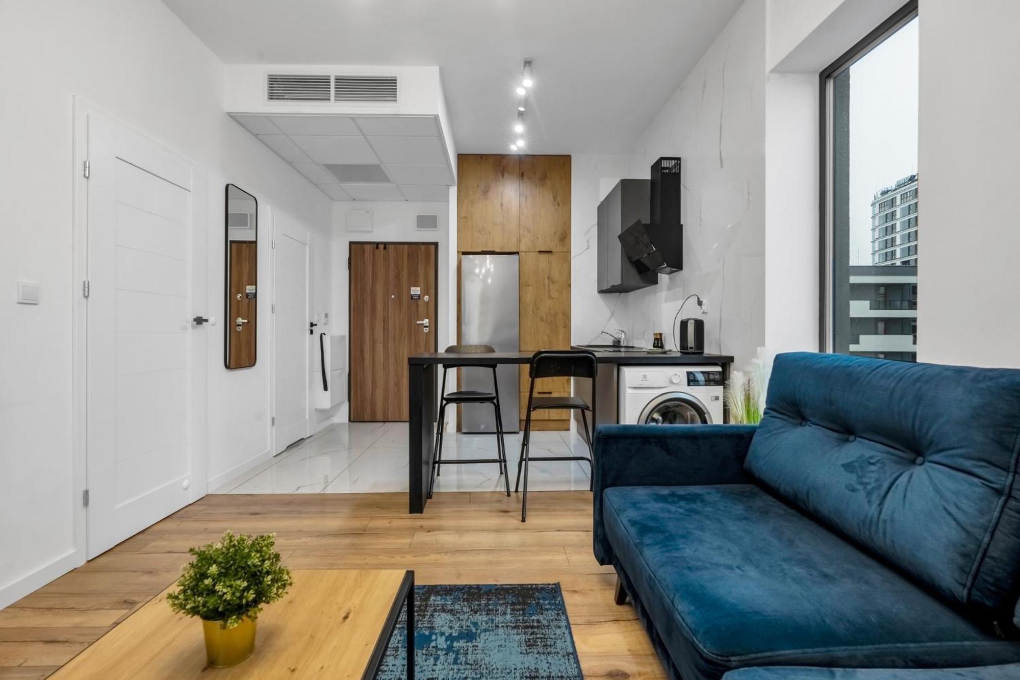 Warsaw Business Apartments - Air Conditioning, 10Th Floor, City View, Balcony - By Rentujemy Ngoại thất bức ảnh